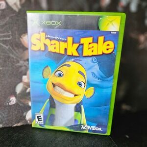 SHARK TALE Xbox Video Game - TESTED -‎ DreamWorks Activision Microsoft